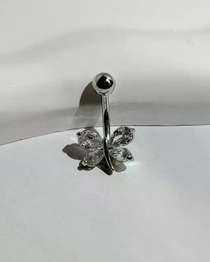 Bow Belly Button Ring Navel Piercing Sexy Belly Rings Body Piercing Navel Rings