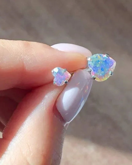 Fashion Heart Belly Button Piercing for Women Sexy CZ Stainless Steel Navel Rings Body Jewelry