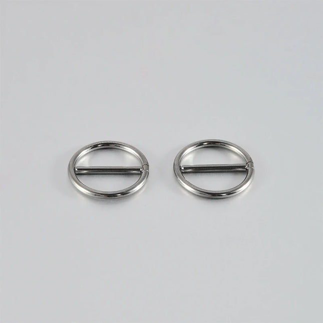 2PC G23 Titanium Goth 14G Circular Nipple Shield CZ Clicker Jewelry Round Nipple Ring Barbell Piercing Jewelry For Women Girls