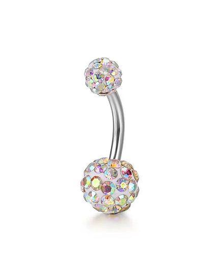 1PC Heart Belly Button Ring JewelryNavel Pircing Umbilical Pircing  Ring Navel Piercing Ring Cooper Belly Button Piercing Ring