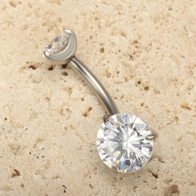ASTM F136 Titanium Banana Bend Belly Button Rings 8mm 10mm 12mm 14mm Belly Rings Piercing Barbell Navel Ring Sexy Belly Piercing