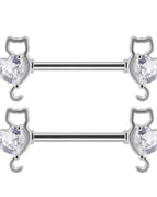1Pair 2 / Nipple Rings / body|Geometric