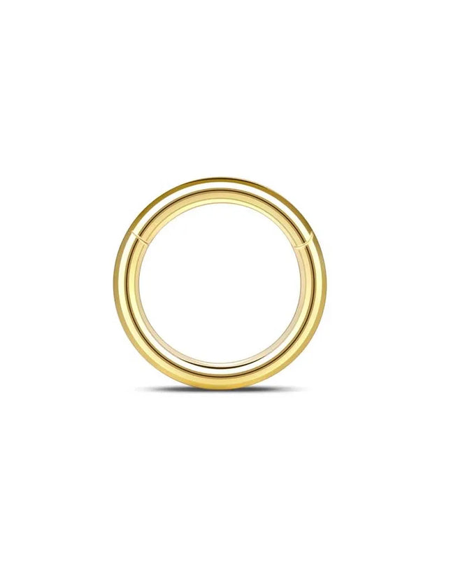 1/6/12PCS Nose Septum Rings 16G Surgical Steel Nose Piercing Jewelry 8mm 10mm 12mm Horseshoe Lip Earring Eyebrow Hoop Gold