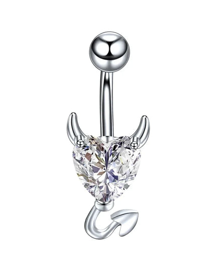 1Pc Surgical Steel Belly Button Ring Navel Nombril Piercing CZ Belly Ring Sexy Women Belly Piercing Body Jewelry Ombligo 14G