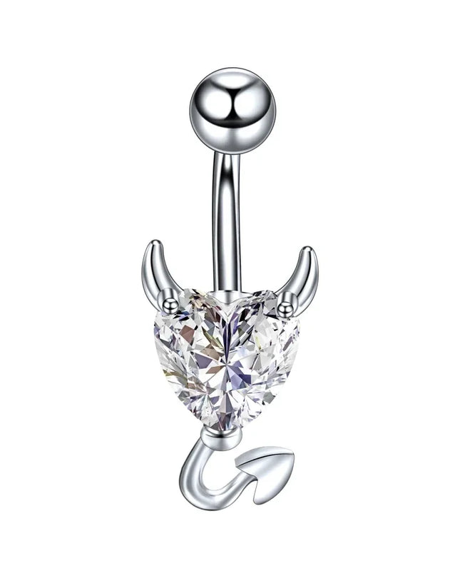 1Pc Surgical Steel Belly Button Ring Navel Nombril Piercing CZ Belly Ring Sexy Women Belly Piercing Body Jewelry Ombligo 14G