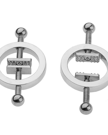 Funny Nipple Rings Stainless Steel Clip on Nipple Rings Shield Rings Barbell Ring Bar Nipple Rings Body No Piercing Jewelry