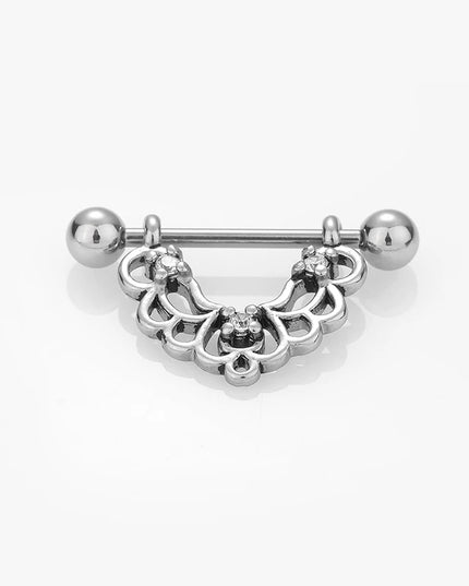 1PC Stainless Steel Matte Nipple Piercing 14G Nipple Ring Body Jewelry Bulk Tongue Piercing Lot Nipple Piercing Bar Pack