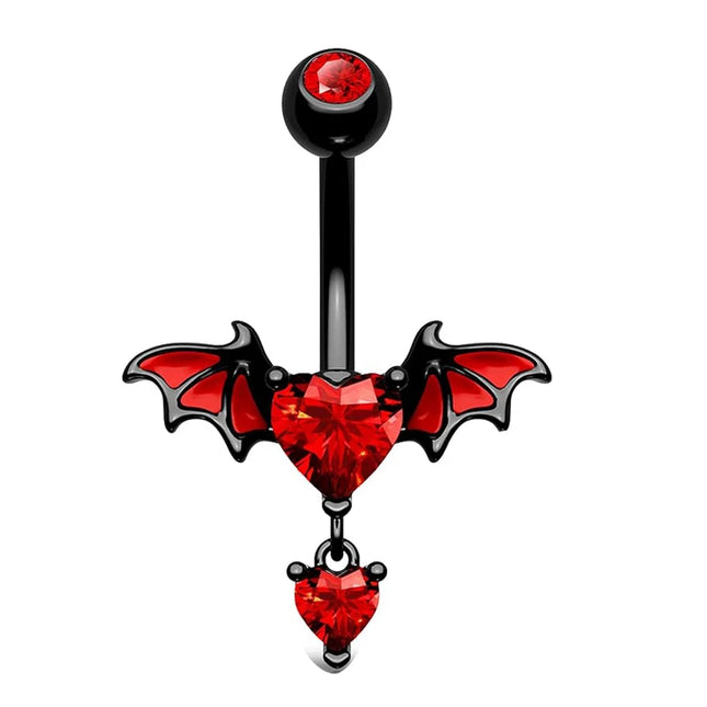 1-8Pcs Belly Button Rings for Women Steel Nipple Piercing Halloween Nose Rings Industrial Barbell Cartilage Earrings Stud Septum