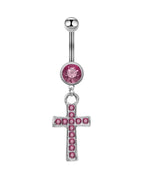 Navel & Bell Button Rings / Pink / Surface and Dermal