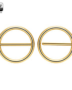 round golden / 1.6x14mm 1pcs