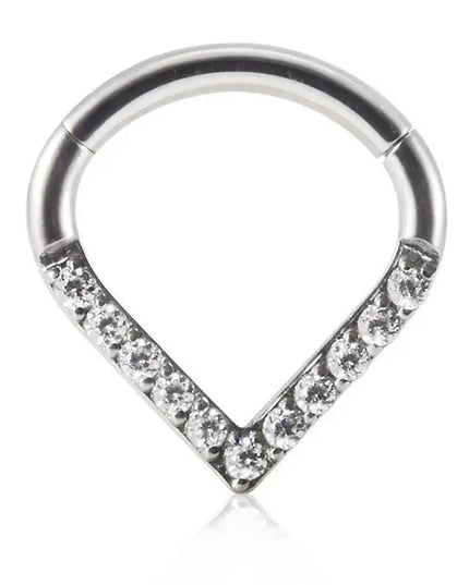 P9FE Stylish Women's Nose Rings Accessory Fashionable Nose Rings with Diamond Enhancement Dazzling Earring Adornment Charm