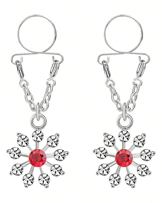 Fake Nipple Piercing Faux Nipple Piercing Fake Nipple Rings Faux Nipple Rings For Women Faux Piercing Jewelry