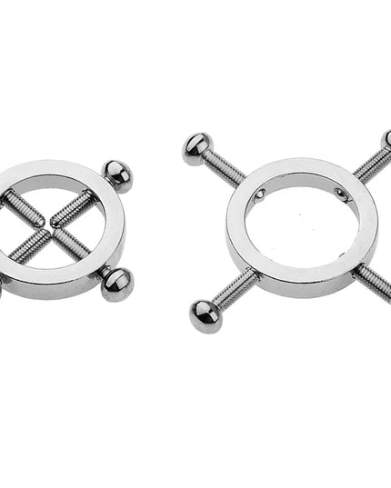 Funny Nipple Rings Stainless Steel Clip on Nipple Rings Shield Rings Barbell Ring Bar Nipple Rings Body No Piercing Jewelry