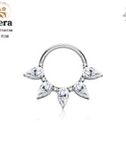 Silver Color / Nose Rings & Studs / China Mainland|16G 1.2x8mm|Face|Round