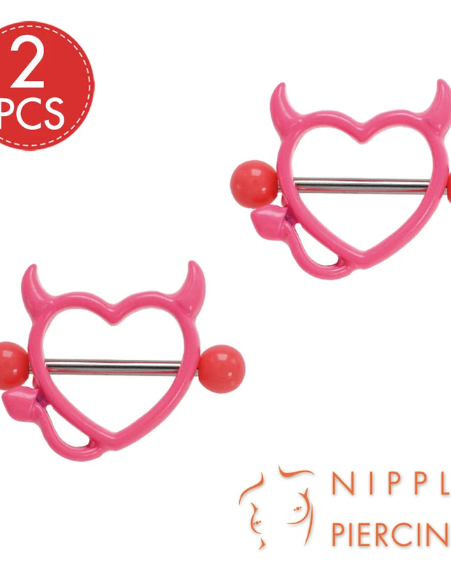 1Pair Surgical Steel Nipple Rings Nipple Piercing Bar Jewelry for Women Men with Sparkle CZ 14G Barbell Body Jewelry Accessories