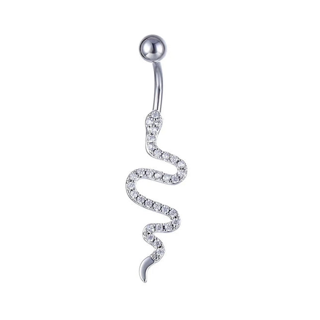 1PCS Butterfly Belly Button Piercing Jewelry 14G Heart Belly Ring Body Piercing Bee Navel Piercing Belly Bars Piercing Ombligo