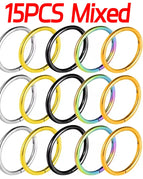 15PCS Mixed / 1.2x12mm