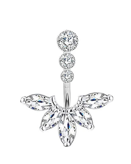 1PCS Butterfly Belly Button Piercing Jewelry 14G Heart Belly Ring Body Piercing Bee Navel Piercing Belly Bars Piercing Ombligo