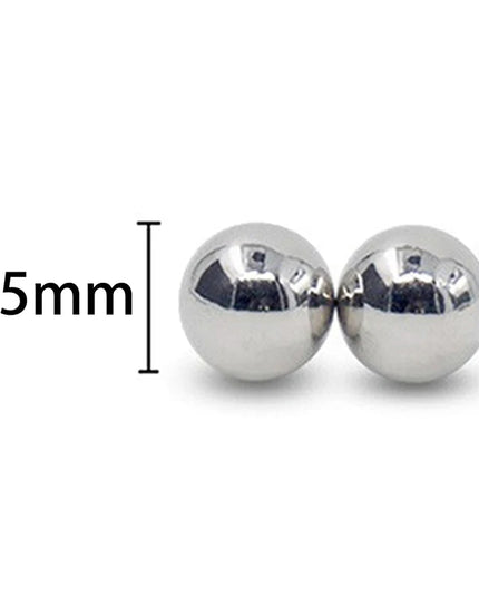 1 Pair Non Piercing Powerful Magnet Nipple Piercing Women Balls Clamps Strong Magnetic Bondage Sexy Body Piercing For Couple