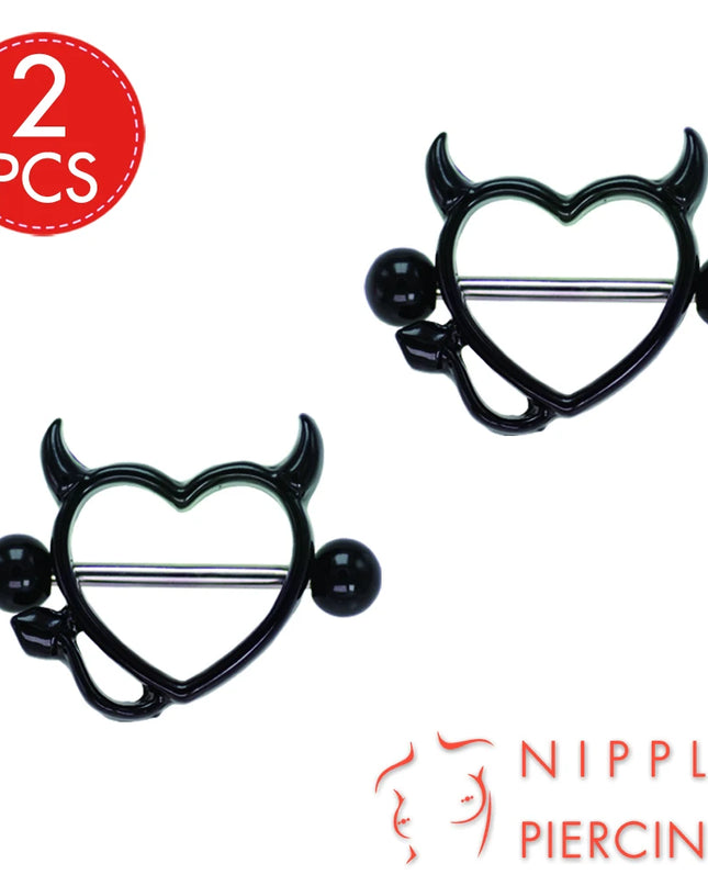 1Pair Surgical Steel Nipple Rings Nipple Piercing Bar Jewelry for Women Men with Sparkle CZ 14G Barbell Body Jewelry Accessories