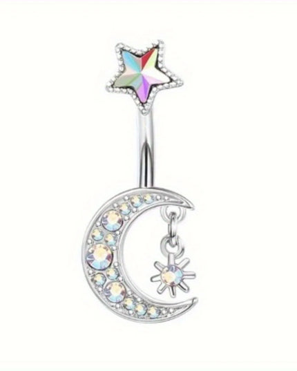 Drperfect Stainless Steel Nipple Rings Belly Button Rings for Women Butterfly Nipple Rings Belly Ring  Nipple Piercing Jewelry