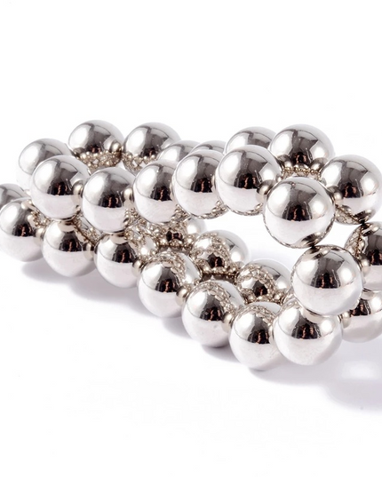 1Pair Ultra Powerful Magnet Nipple Piercing Women Balls Clamps Strong Magnetic Clitoris Bondage Sexy Body Piercing for Couple