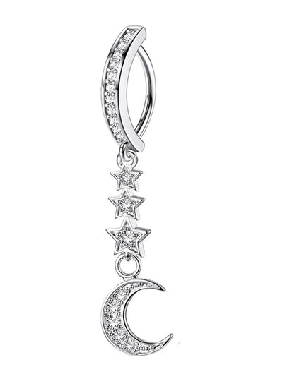 Exquisite Butterfly Belly Button Sexy Body Piercing Jewelry For Women Zircon Navel Barbell Fashion Belly Rings Gifts