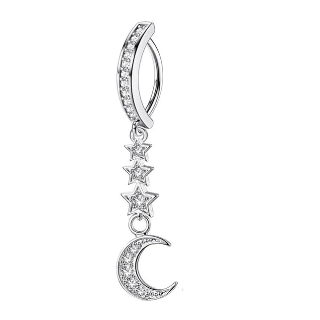 Exquisite Butterfly Belly Button Sexy Body Piercing Jewelry For Women Zircon Navel Barbell Fashion Belly Rings Gifts