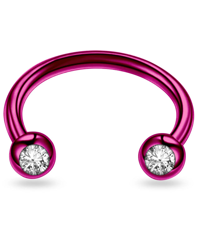 1pc Fashionable Titanium Steel Nose Ring Stainless Steel Nose Ring C-shaped Nose nail Minimalist Punk Piercing Jewelry
