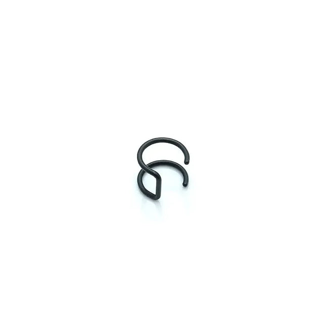 Women Lips Rings Medical Titanium Steel Nose Ring Fake Nose Ring Septum Piercing Clip on Mouth Ring Fake Piercing Body Clip Hoop