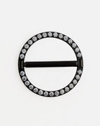 Black / Nipple Rings / 1.6x12mm|body|Round