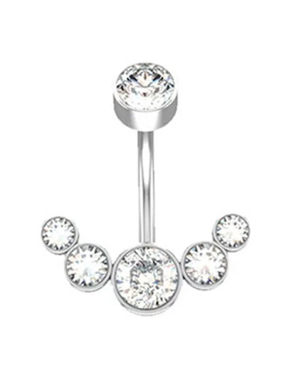 1PCS Butterfly Belly Button Piercing Jewelry 14G Heart Belly Ring Body Piercing Bee Navel Piercing Belly Bars Piercing Ombligo