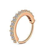 1pcs Rose Gold / 6mm / Nose Rings & Studs|Surface and Dermal
