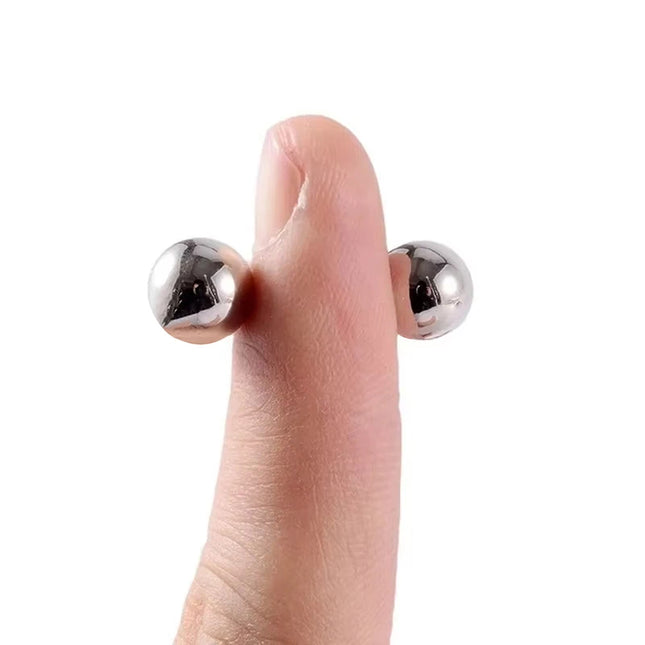 1 Pair Non Piercing Powerful Magnet Nipple Piercing Women Balls Clamps Strong Magnetic Bondage Sexy Body Piercing For Couple