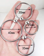 Silver / 32mm inner diameter