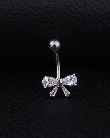 1PC Heart Belly Button Ring JewelryNavel Pircing Umbilical Pircing  Ring Navel Piercing Ring Cooper Belly Button Piercing Ring