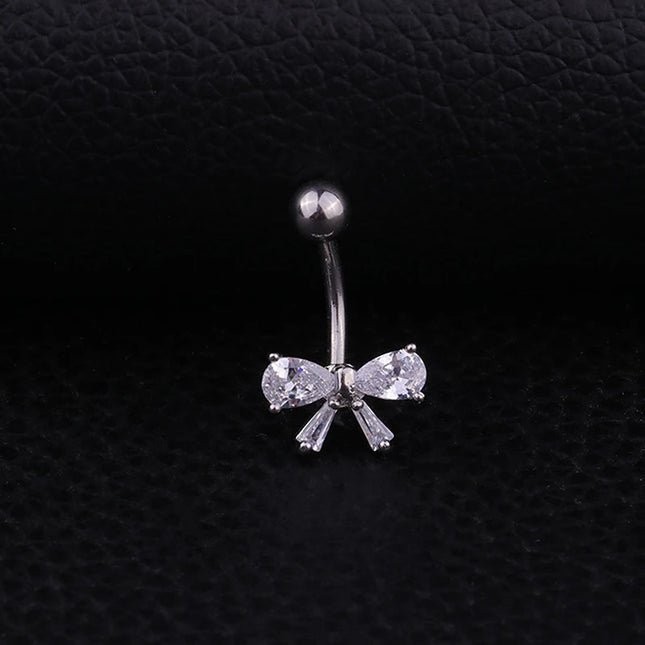 1PC Heart Belly Button Ring JewelryNavel Pircing Umbilical Pircing  Ring Navel Piercing Ring Cooper Belly Button Piercing Ring