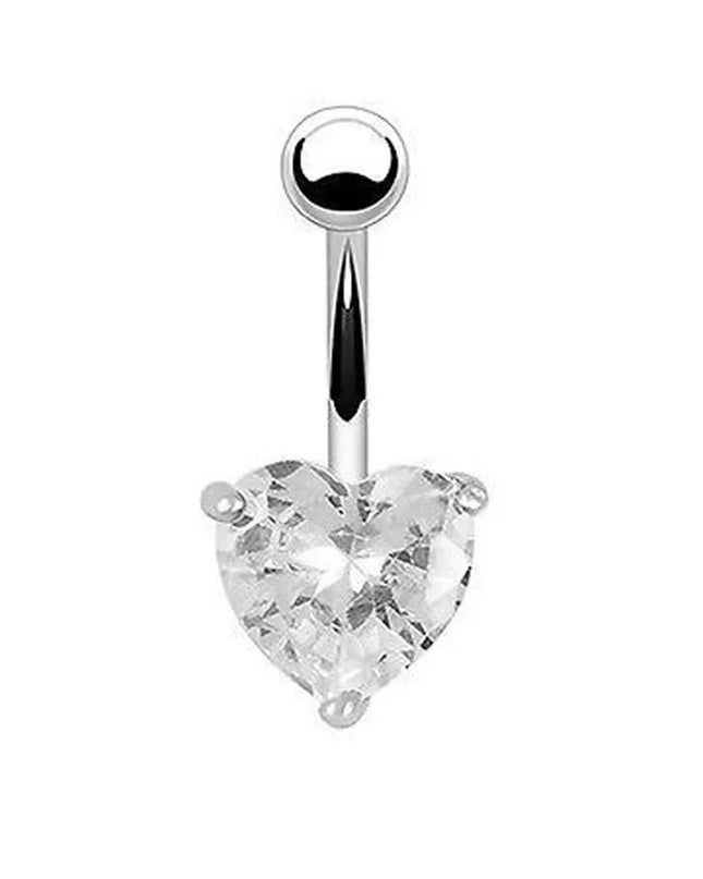 1Pc Surgical Steel Belly Button Ring Navel Nombril Piercing CZ Belly Ring Sexy Women Belly Piercing Body Jewelry Ombligo 14G