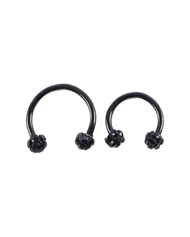 Nose Cuff Punk Gifts Men Earrings Diamond Septum Rings Piercing Nose Ring Body Jewelry Stainless Steel