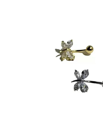 Bow Belly Button Ring Navel Piercing Sexy Belly Rings Body Piercing Navel Rings