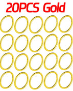 20PCS Gold / 1.2x12mm