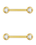 B-2Pcs / 14G 1.6x16x4x4mm