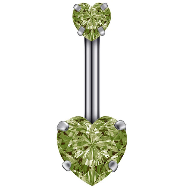 2023 Zircon Belly Button Rings for Women Girls Sexy Piercing Navel Ring Bar Drop Dangle Belly Navel Rings Ashion Body Jewelry