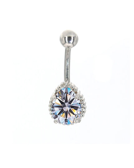 1Pc Butterfly Sexy Dangling Navel Belly Button Ring Oreja 14G Heart Brand New Heart 316L Surgical Steel Belly Piercing Jewelry