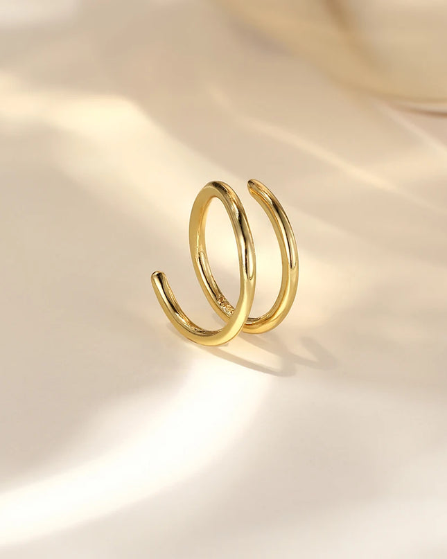 AIDE 1PC 925 Sterling Silver Pierceing Nose Ring Simple Round Twist Rope Nose Ring Women Ear Bone Ring Jewelry Nose Rings