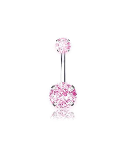Belly Button Dangle Belly Rings Surgical Stainless Steel Cute Bow Butterfly Heart Flower Belly Button Piercing Jewelry For Women