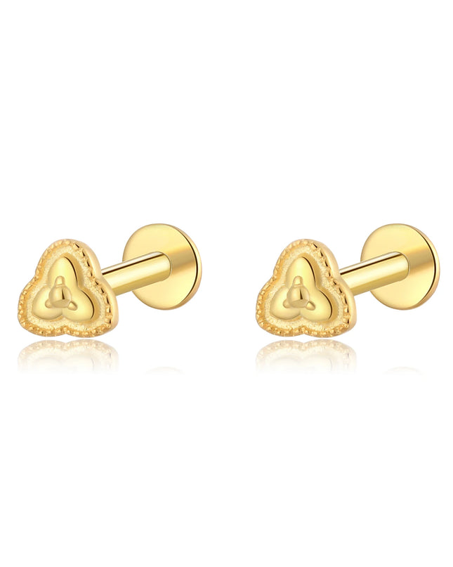 ANDYWEN 925 Sterling Silver 6mm Proud Milky Way  Queen Flash Baby Angel Piercing Screw Pendientes Stud Earring Women Clips Jewel