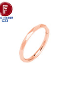 Rose Gold Nose Ring / China Mainland / 1.2x8mm
