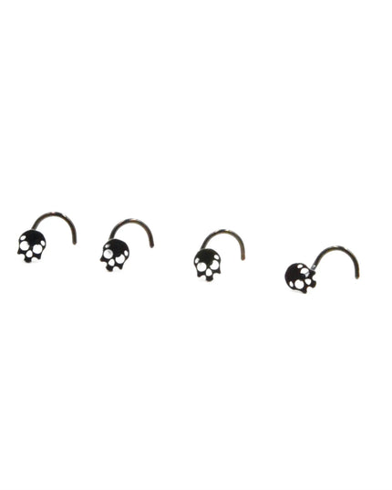 1pcs 20G Stainless Steel Nose Stud Rings for Women Nose Piercing Bend Butterfly Nose Ring Earring Nose Studs Piercing Jewelry