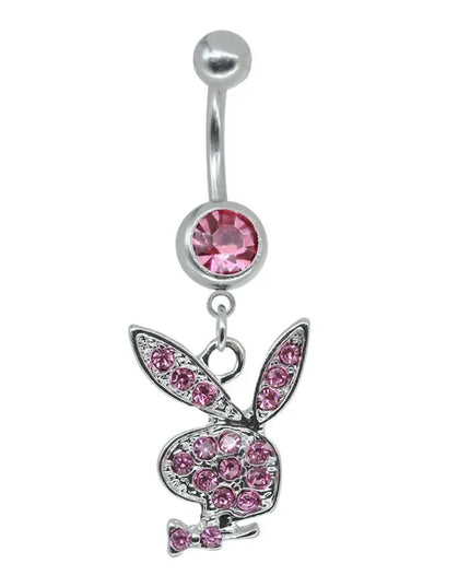 Belly Button Rings for Women Bunny Navel rings Gold color Rabbit Belly Rings Gem stone Belly Piercing Jewelry Body Jewelry
